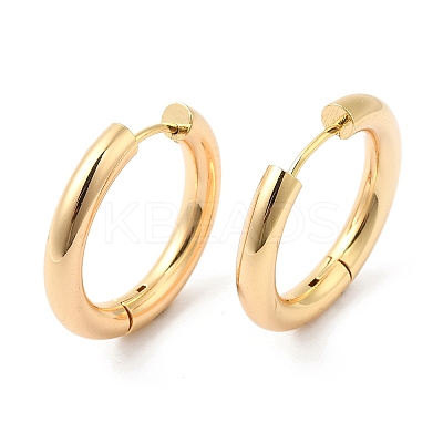 Stainless Steel Huggie Hoop Earrings EJEW-P228-05B-G-1-1