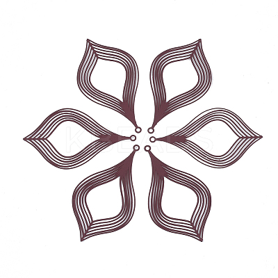 430 Stainless Steel Filigree Pendants LS-X-STAS-S108-09C-1