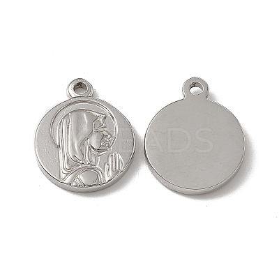 Non-Tarnish 201 Stainless Steel Pendants STAS-J401-VC620-1