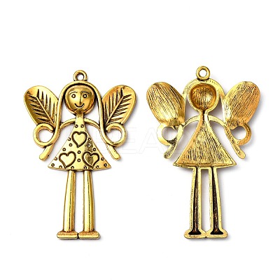 Tibetan Style Alloy Large Fairy Pendants X-K0971032-1