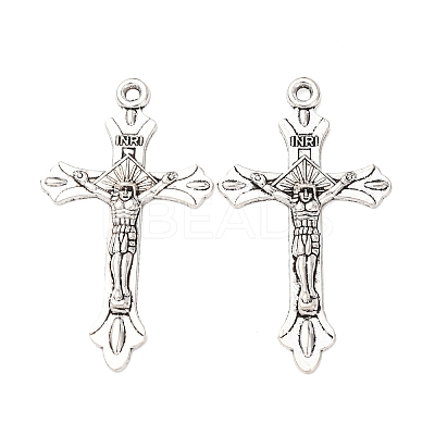 Tibetan Style Alloy Pendants FIND-Z099-13AS-1