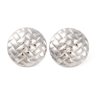 Tarnish Resistant 304 Stainless Steel Stud Earrings EJEW-G395-03P-1