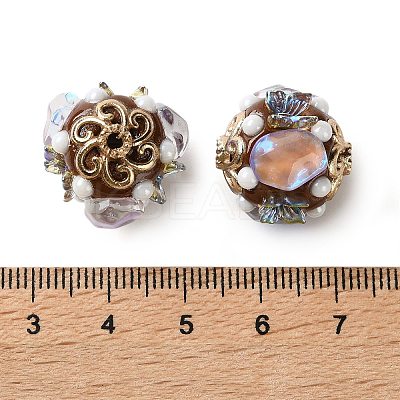 Handmade Polymer Clay Indonesia Beads IPDL-H001-15KCG-1