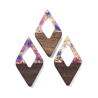 Walnut Wood Pendants FIND-Z050-02F-1