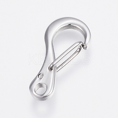 Tarnish Resistant 304 Stainless Steel Keychain Clasp Findings LS-STAS-P150-07P-1