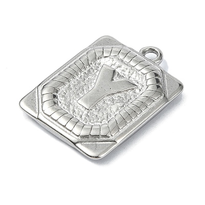 Anti-Tarnish 304 Stainless Steel Pendants STAS-U033-01P-Y-1