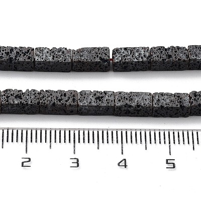 Natural Lava Rock Beads Strands G-H303-C04-1