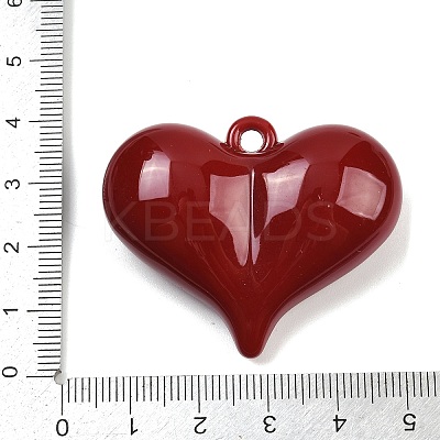 Opaque Acrylic Enamel Pendants OACR-B036-12C-1