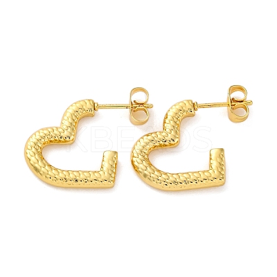304 Stainless Steel Stud Earrings for Women EJEW-L296-032G-02-1