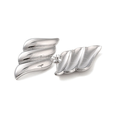 Non-Tarnish 304 Stainless Steel Stud Earrings for Women EJEW-L272-012P-1