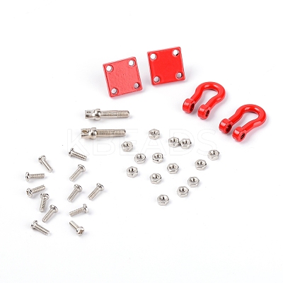 Iron with Alloy Health Gear RC Car Tow Hook Set TOOL-WH0130-70-1