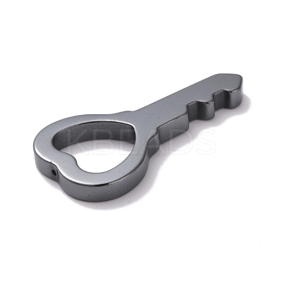 PVD Vacuum Plating Non-magnetic Synthetic Hematite Pendants G-G856-04B-1