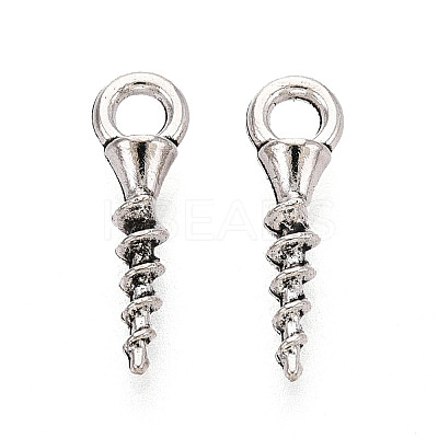 Tibetan Style Alloy Pendants TIBEP-T054-16AS-1