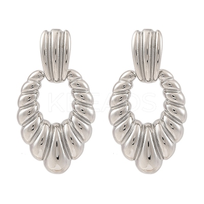 Non-Tarnish 304 Stainless Steel Stud Earrings for Women EJEW-N054-24P-1