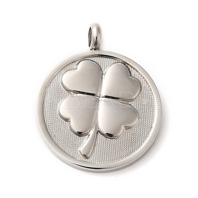 Non-Tarnish 304 Stainless Steel Pendants STAS-C086-06F-P-1