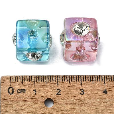 Imitation Jelly Acrylic Beads OACR-E033-34-1