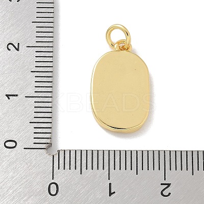 Brass Pendants KK-M300-23G-1