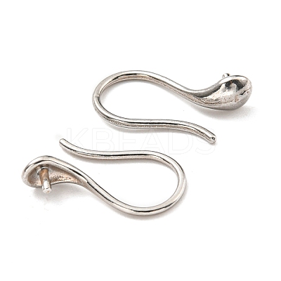 Non-Tarnish 316 Surgical Stainless Steel Earring Hooks STAS-G310-02P-1