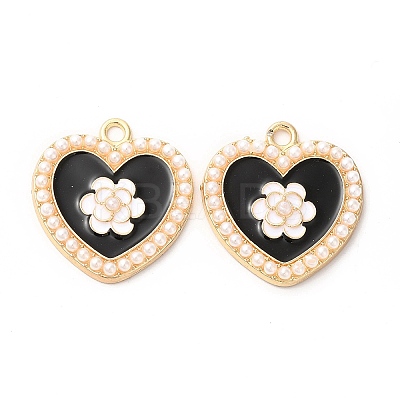 Alloy Enamel Pendants ENAM-C005-33G-01-1