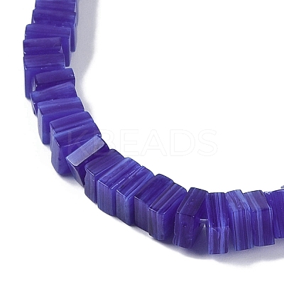 Handmade Lampwork Beads Strands LAMP-Q037-02B-07-1