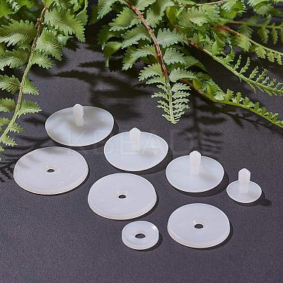 Plastic Doll Joints DIY-PH0025-85-WH-1
