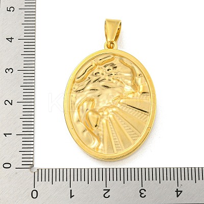 Ion Plating(IP) 304 Stainless Steel Pendants STAS-R231-18G-24-1