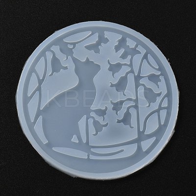Coaster Food Grade Silhouette Silicone Molds DIY-H145-10-1
