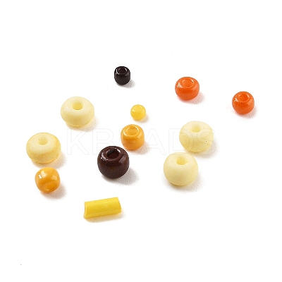 (Defective Closeout Sale: Beads Disordered) DIY 24 Styles ABS & Acrylic Beads Jewelry Making Finding Kit DIY-XCP0003-52-1