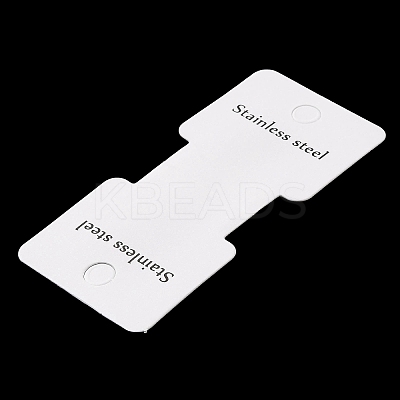 Folding Paper Display Card with Word Stainless Steel CDIS-L009-02-1