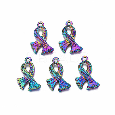 Rainbow Color Alloy Pendants PALLOY-N163-119-NR-1