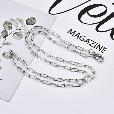 Brass Paperclip Chains X-MAK-S072-10B-P-1