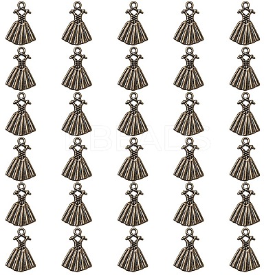 Tibetan Style Alloy Pendants TIBE-YW0001-01AB-1