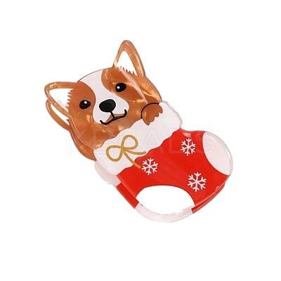 Acrylic Claw Hair Clips PW-WG49CDE-03-1