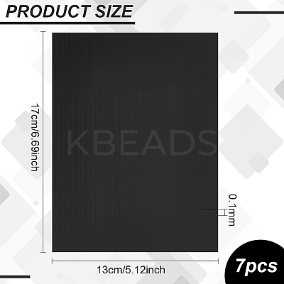 Rectangle PET LED Light Blocking Stickers AJEW-WH0270-042A-1