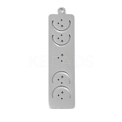 Non-Tarnish 304 Stainless Steel Pendants STAS-L279-024P-1