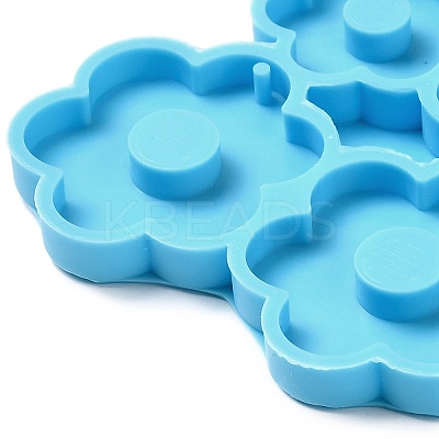 Flower Shape DIY Pendant Silicone Molds X-SIMO-C007-09-1