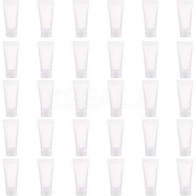 20ml Matte PE Plastic Refillable Flip Top Cap Bottles MRMJ-WH0024-01A-1