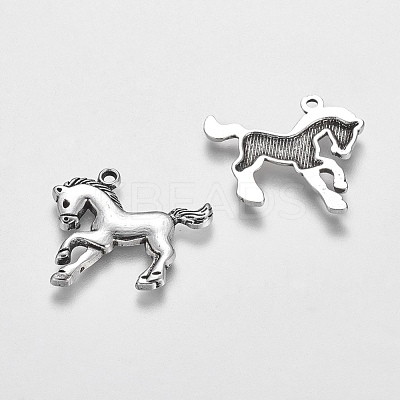 Tibetan Style Alloy Pendants TIBEP-A16618-AS-LF-1