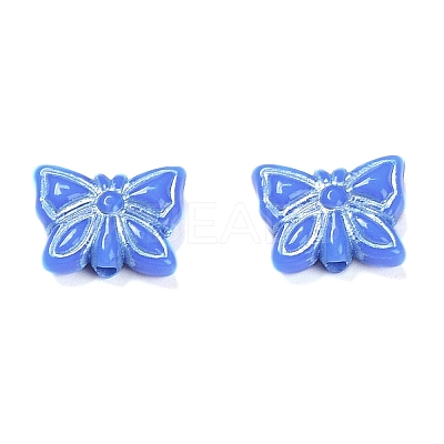 Opaque Acrylic Beads OACR-G016-08I-1