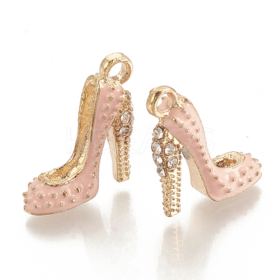 Alloy Enamel Stilettos Pendants LS-X-ENAM-S115-042C-1