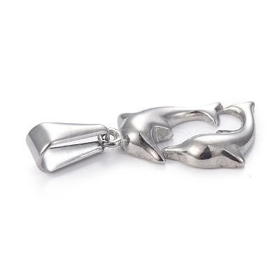Tarnish Resistant 304 Stainless Steel Pendants STAS-H110-09P-1