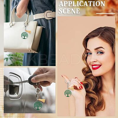 DIY Keychain Making Kits KEYC-CN0001-12C-14-1