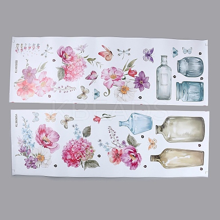 PVC Self-adhesion Wall Stickers DIY-WH20050-50-1