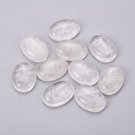 Natural Quartz Crystal Cabochons G-I219-07D-1