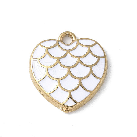 304 Stainless Steel Pendants STAS-S164-02A-G-1