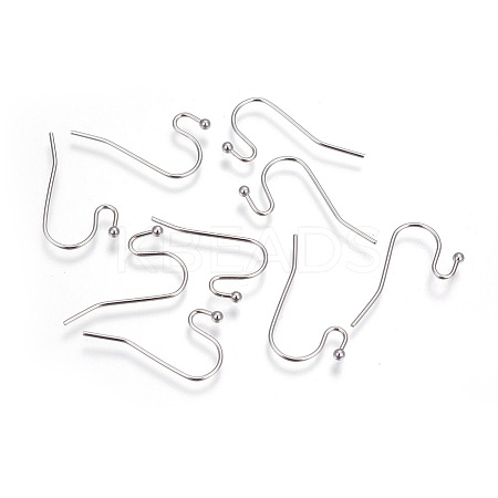Tarnish Resistant 304 Stainless Steel Earring Hooks LS-STAS-P227-33P-1