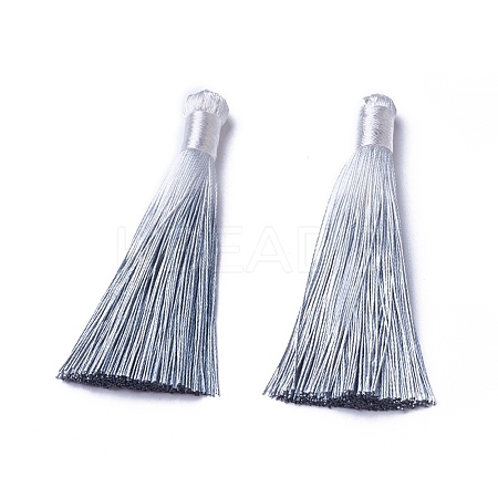 Polyester Tassel Big Pendant Decorations X-FIND-E018-F34-1