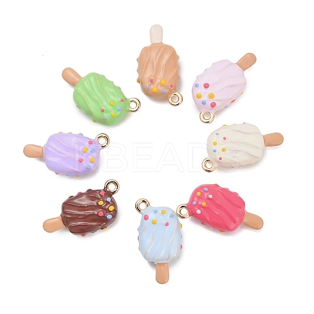 Alloy Enamel Pendants ENAM-A014-04G-1