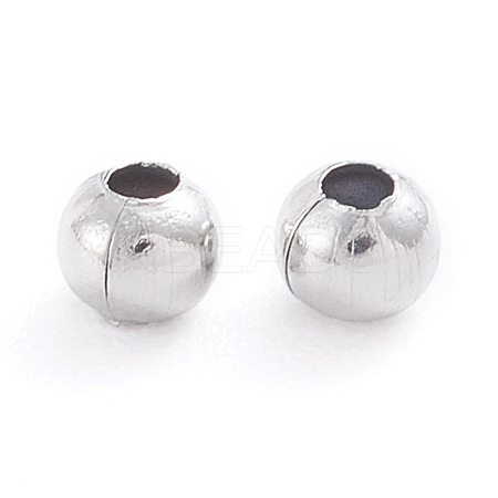 Tarnish Resistant 304 Stainless Steel Beads A-STAS-G230-P03-1