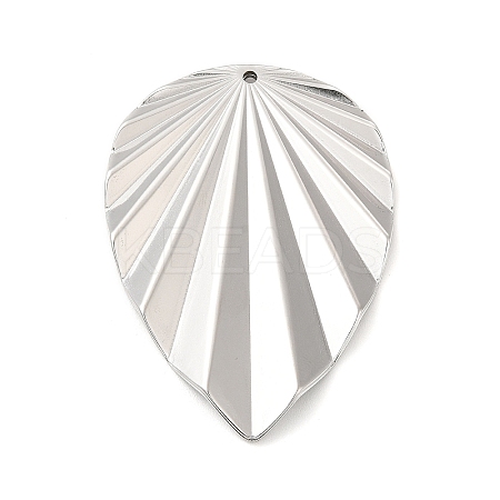 Non-Tarnish 304 Stainless Steel Big Pendants STAS-F290-08P-1